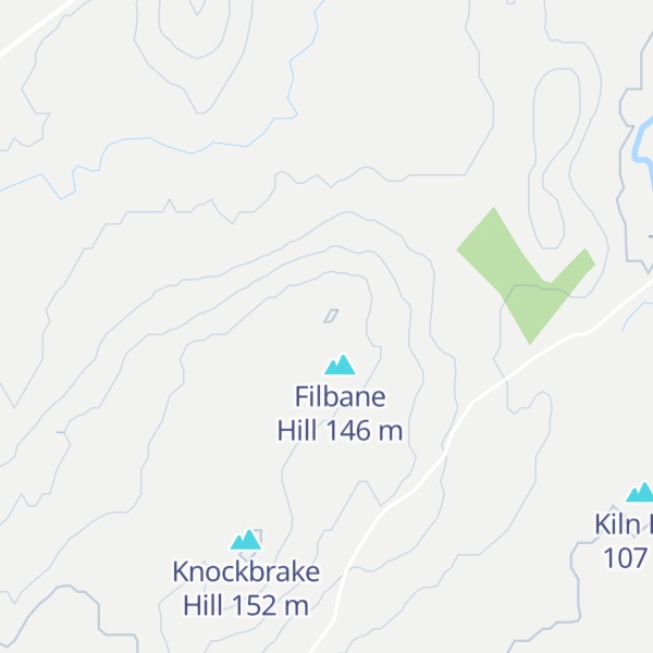 Map of Tulmerrick Hill