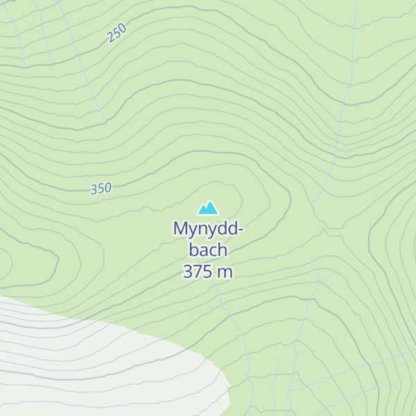 Map of Mynydd-bach