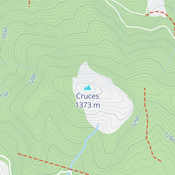 Map of Cruces