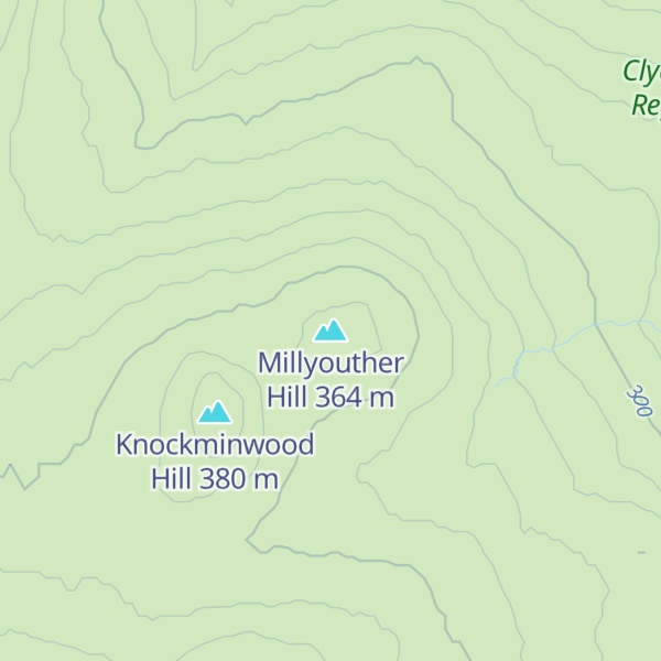 Map of Millyouther Hill