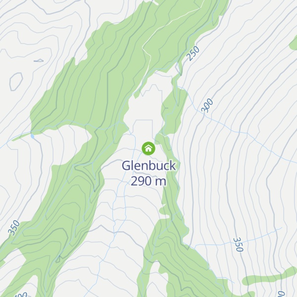 Map of Glenbuck