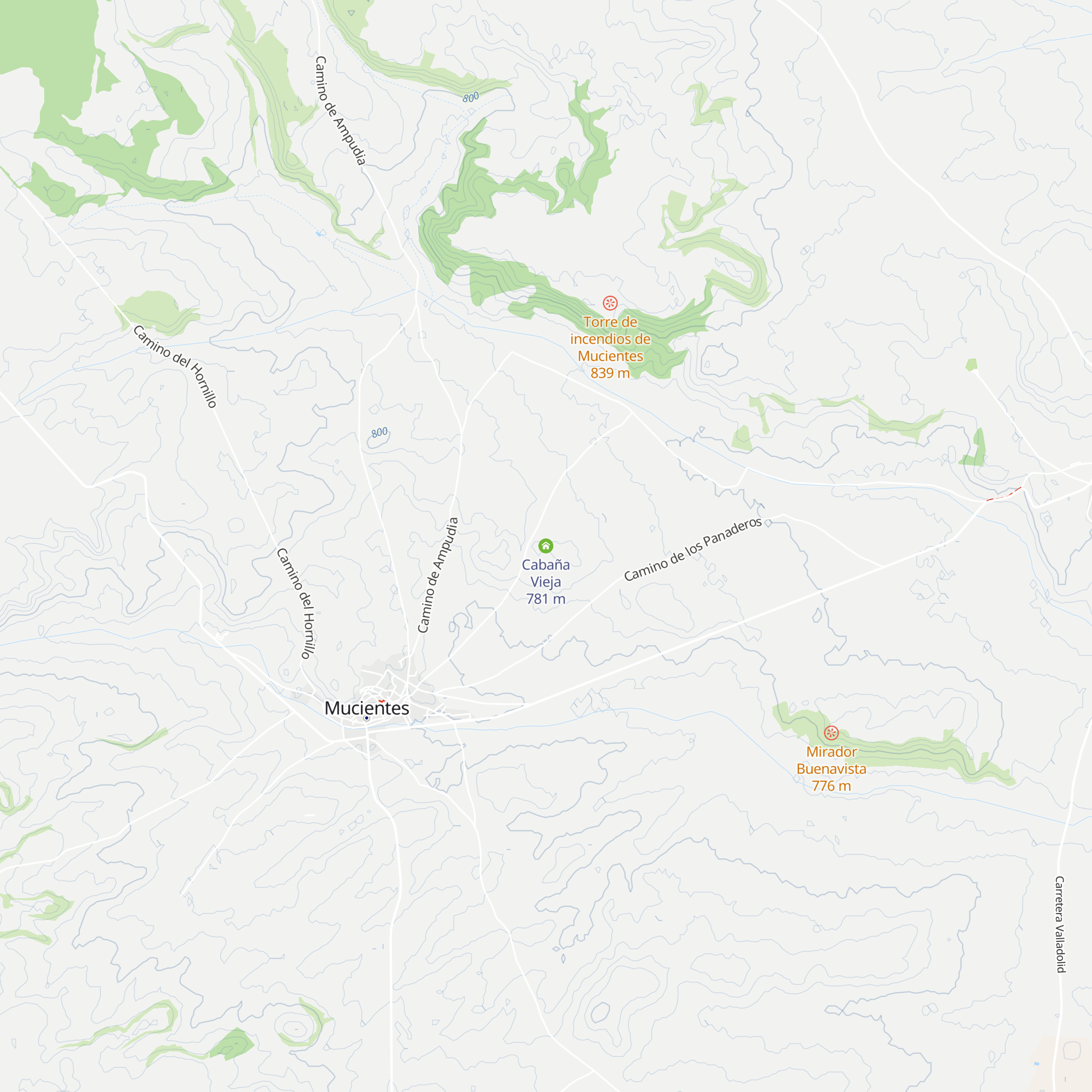 Cabaña Vieja map