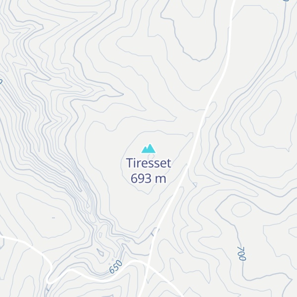 Map of Tiresset