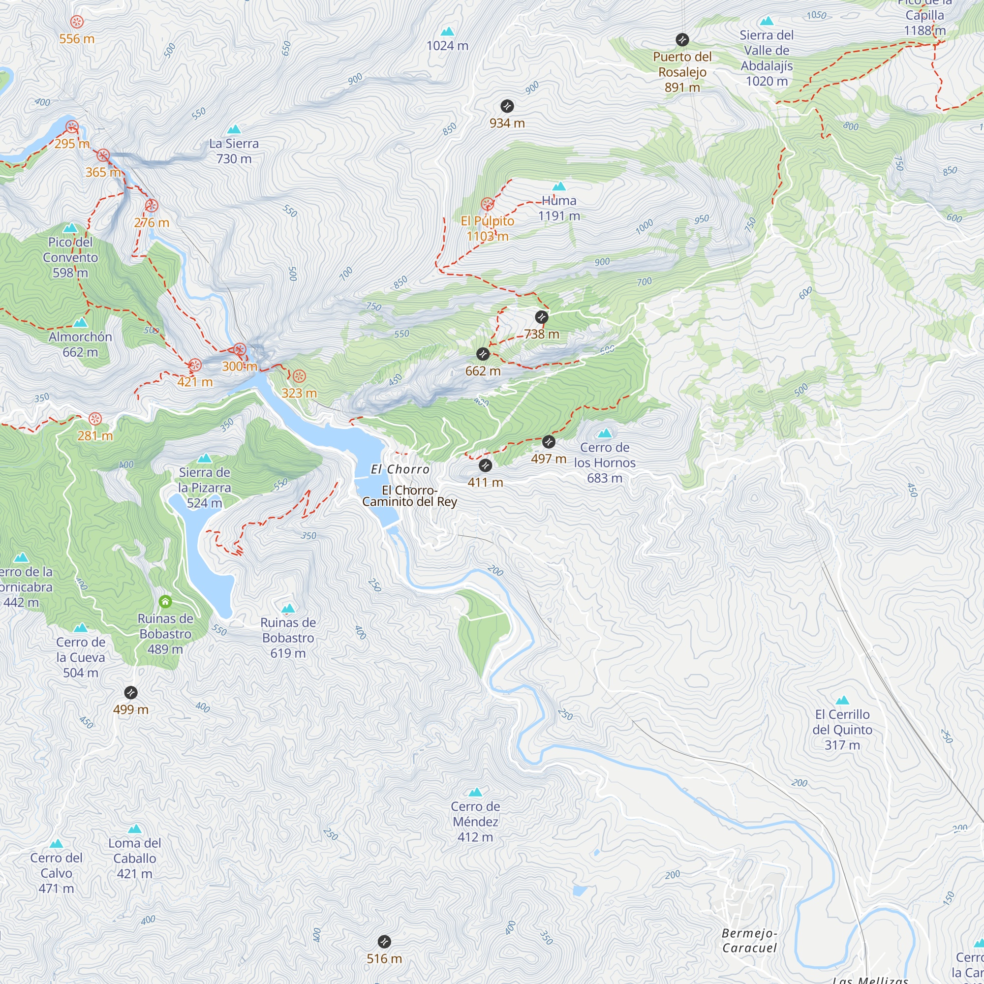 Rifugio map