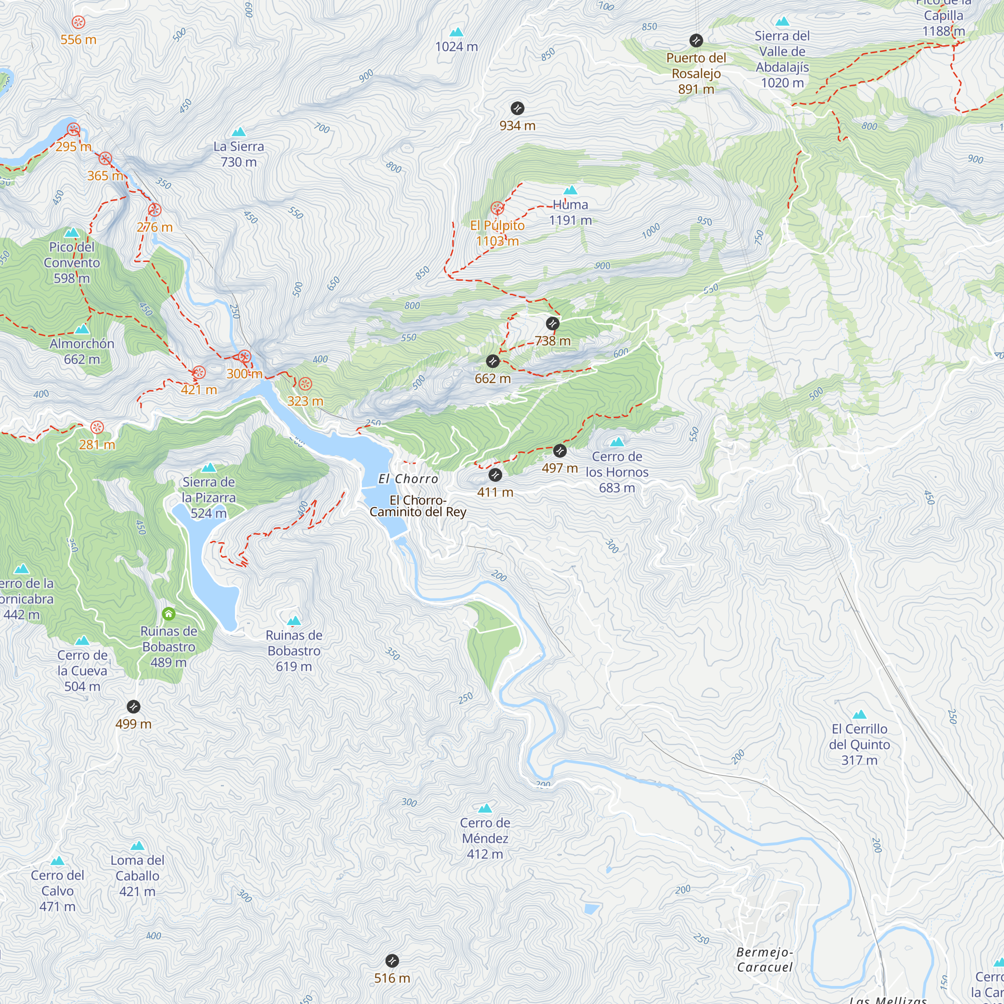 Rifugio map