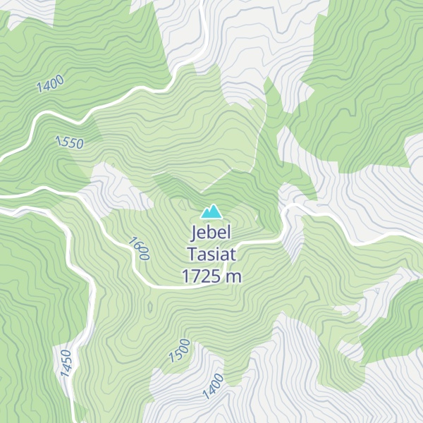 Map of Jebel Tasiat