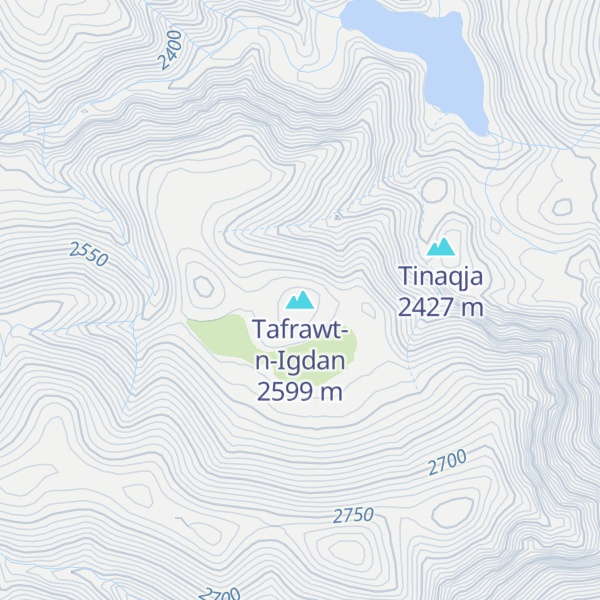 Map of Tafrawt-n-Igdan