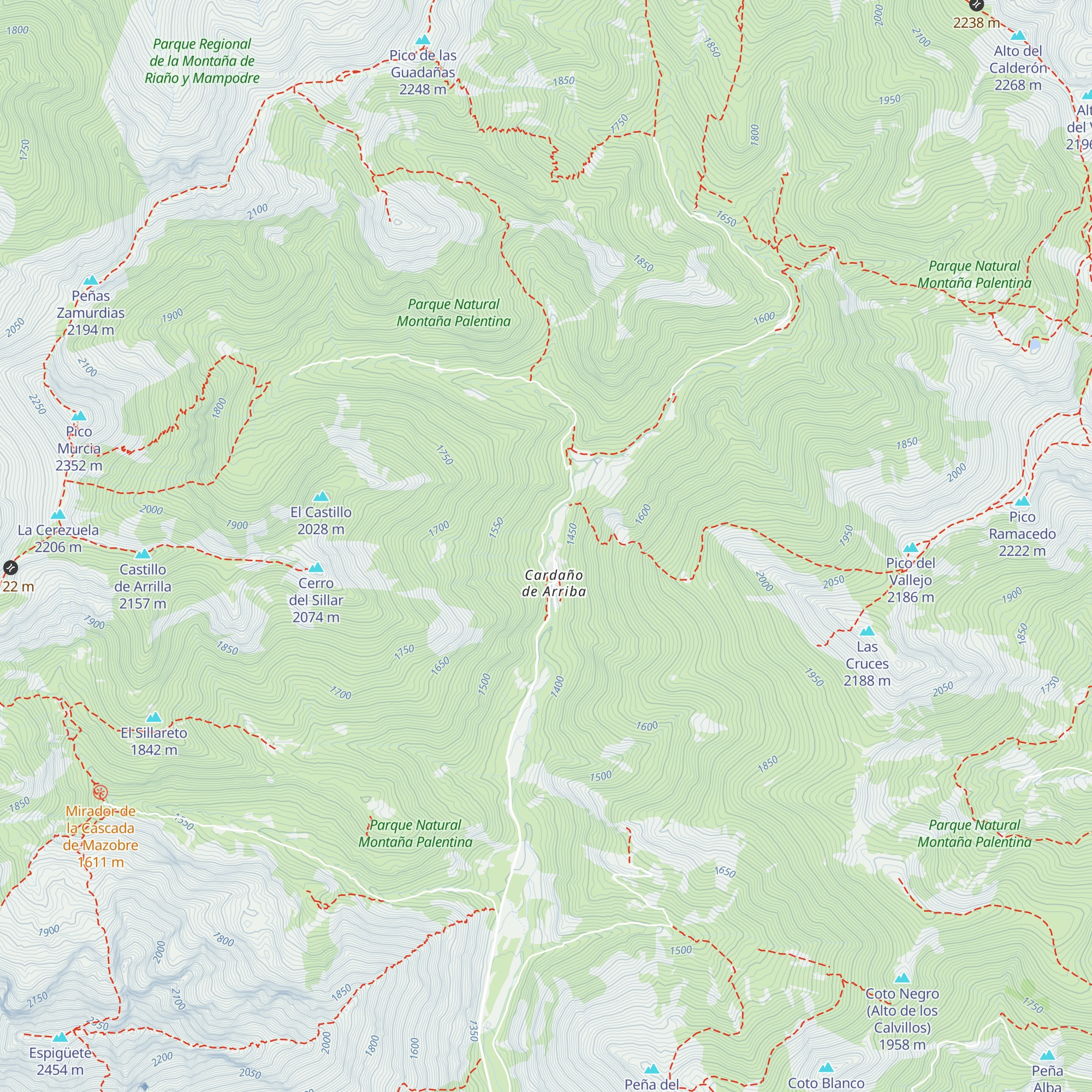 Refugio Espigüete (derruido) map