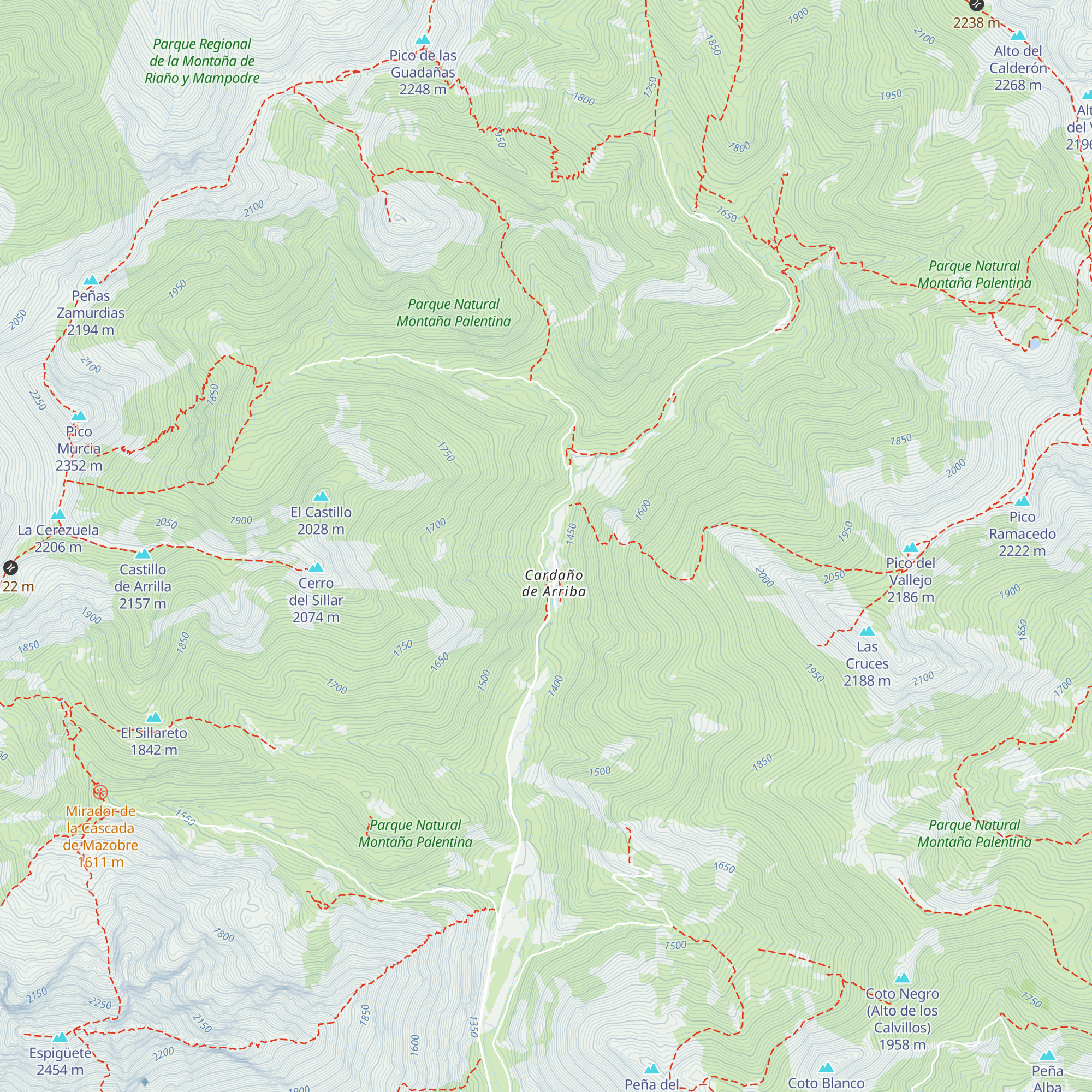 Refugio Espigüete (derruido) map