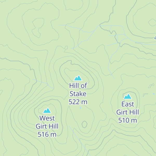 Map of Hill of Stake