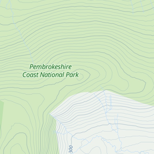 Map of Foel Feddau
