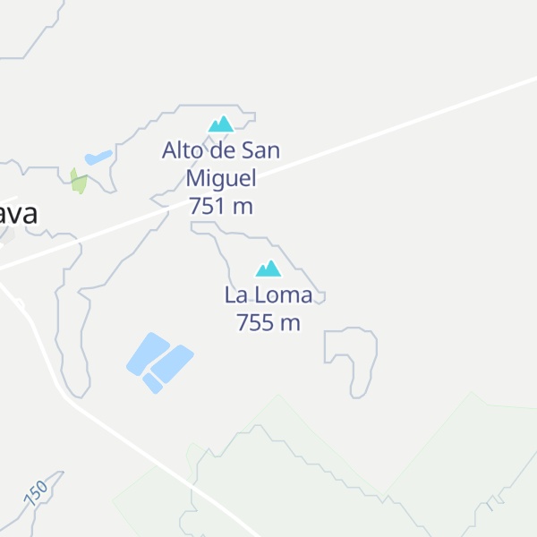 Map of La Loma