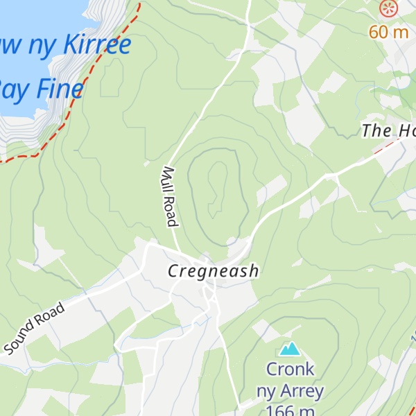 Map of Mull Hill