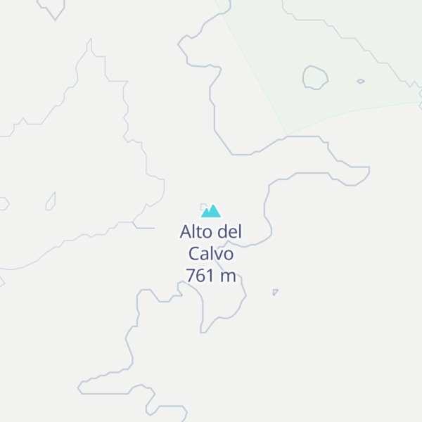 Map of Alto del Calvo
