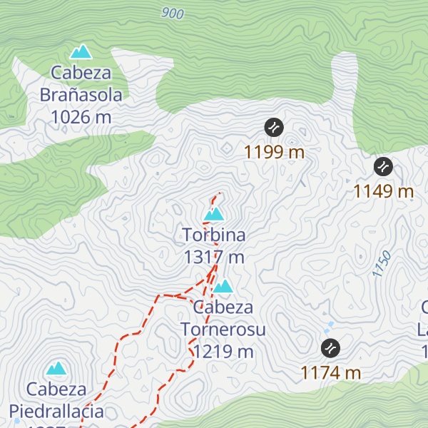 Map of Torbina