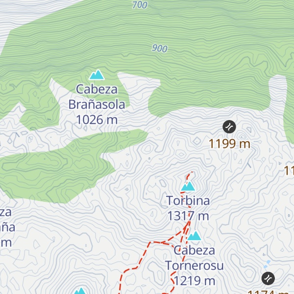 Map of Cueto de los Zajones