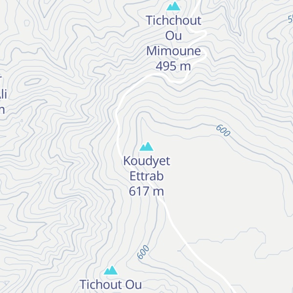 Map of Koudyet Ettrab