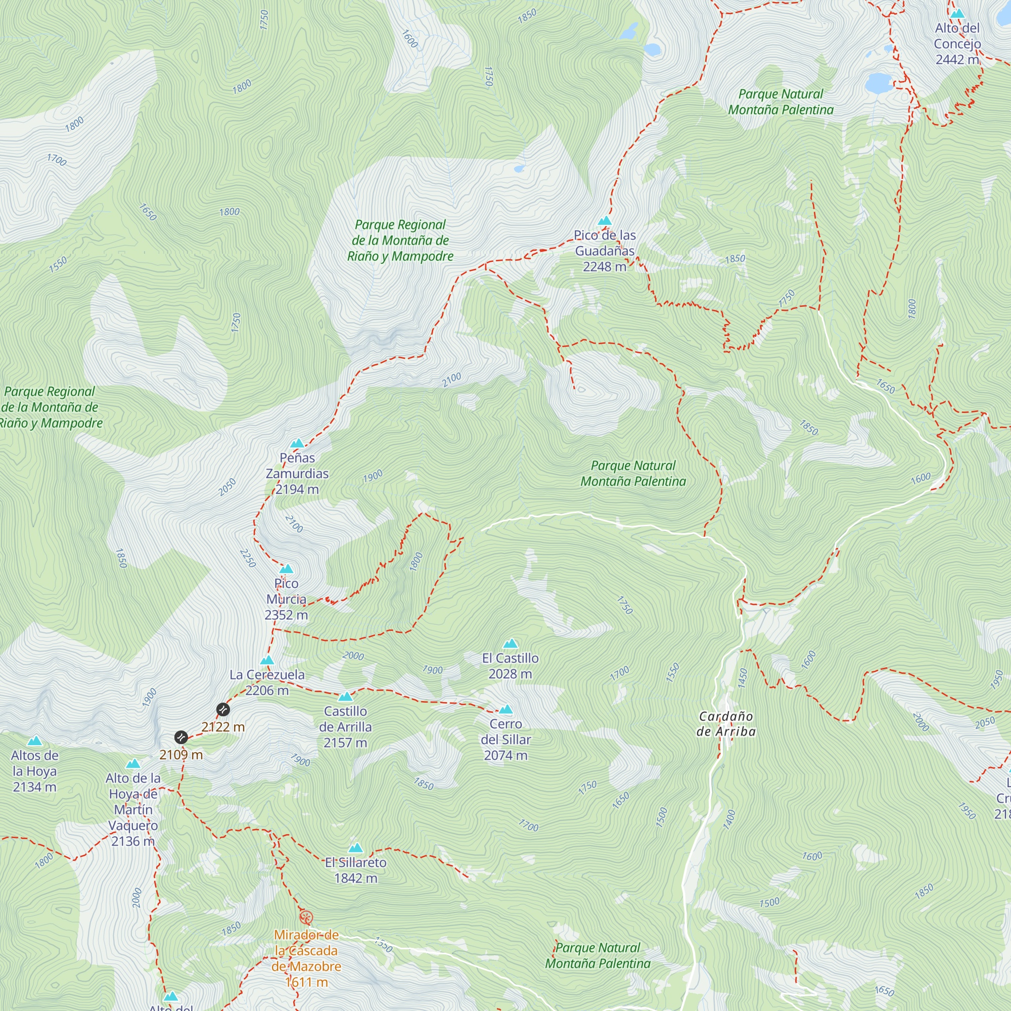 Chozo de Valcabe (derruido) map