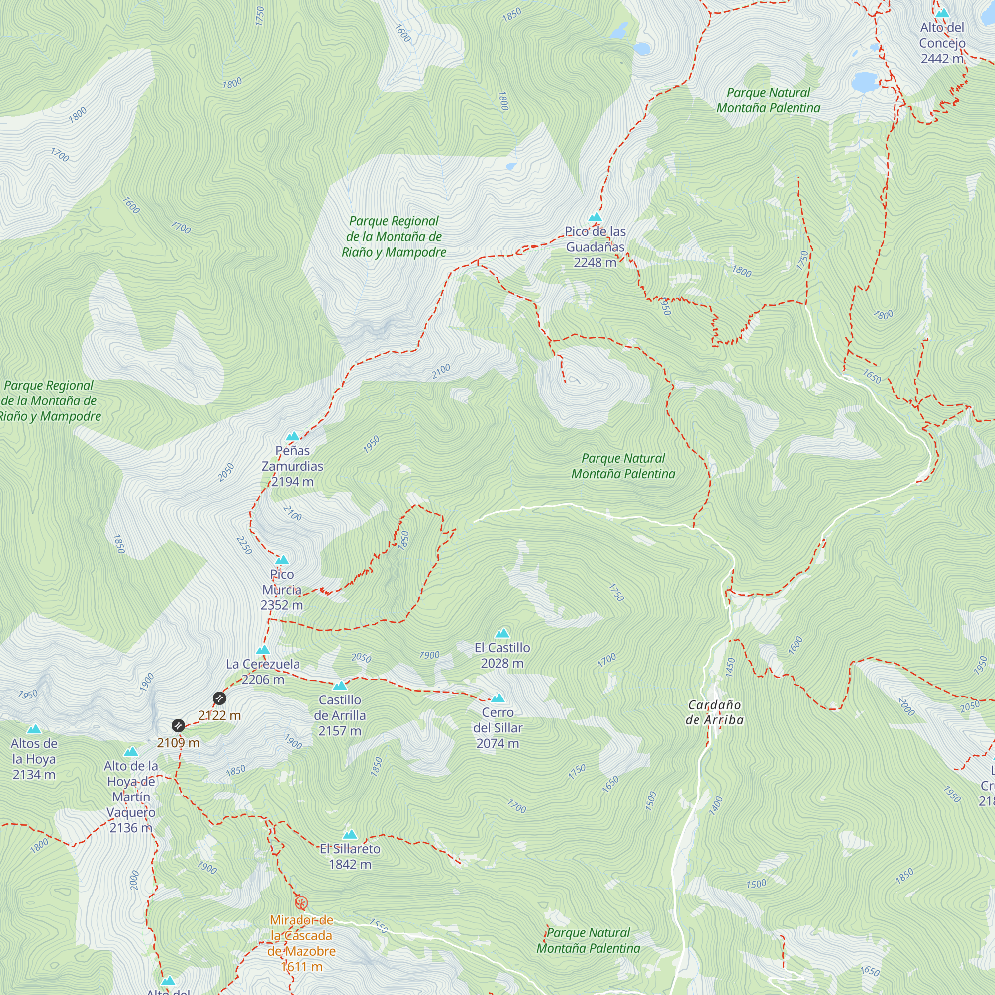 Chozo de Valcabe (derruido) map