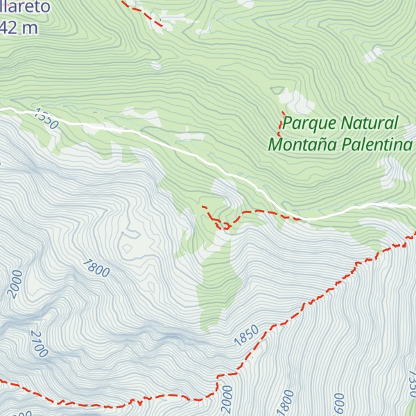 Map of Refugio de Mazobre