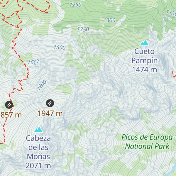 Map of Peña Blanca