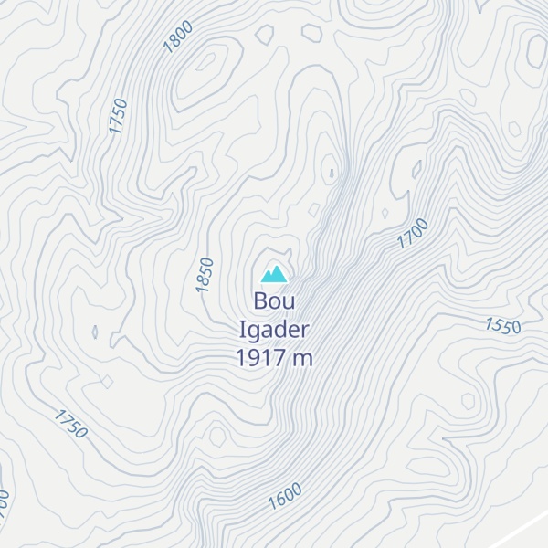 Map of Bou Igader