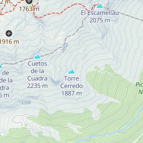 Map of Torre Cerredo