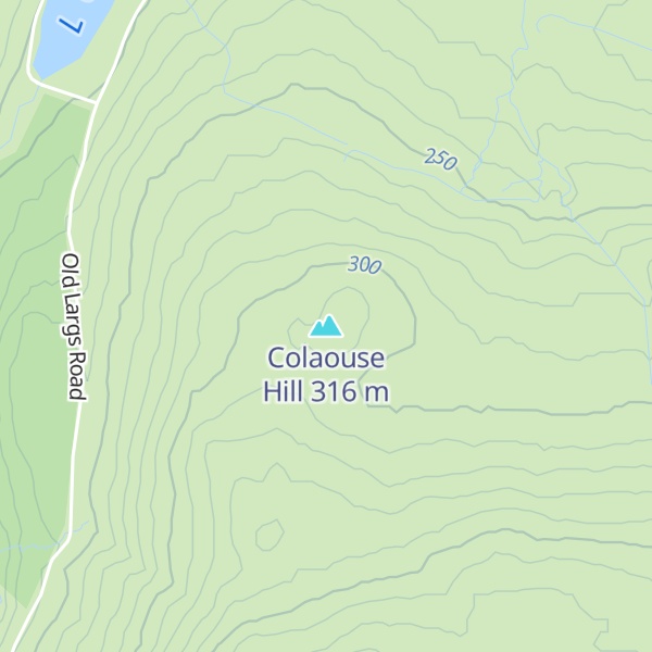 Map of Colaouse Hill