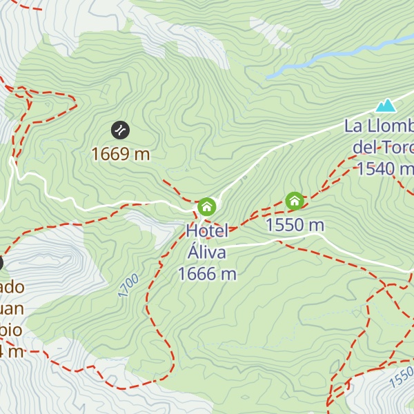Map of Hotel Áliva