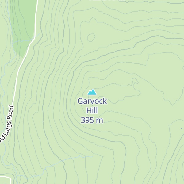 Map of Garvock Hill