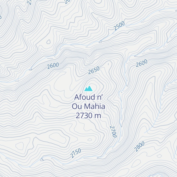 Map of Afoud n’ Ou Mahia