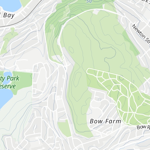 Map of Bow Hill