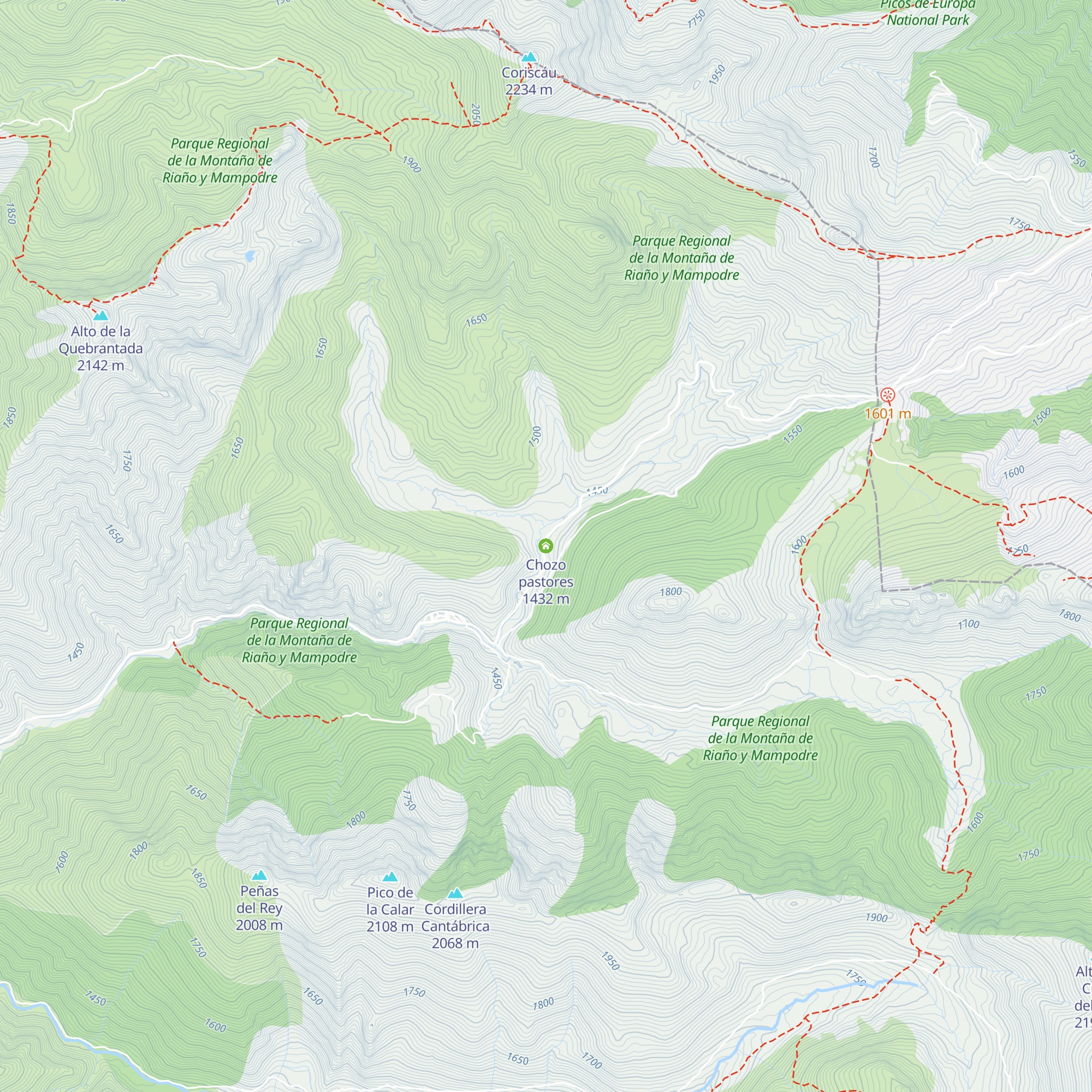 Chozo pastores map