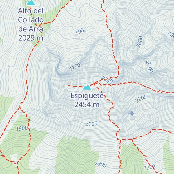 Map of Espigüete