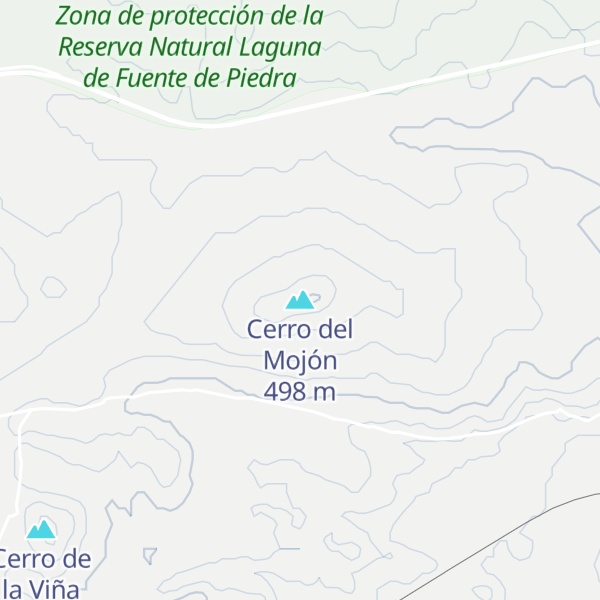 Map of Cerro del Mojón
