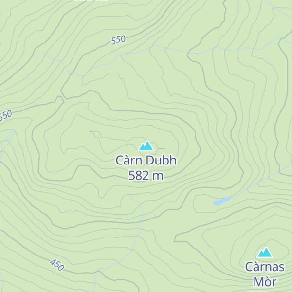 Map of Càrn Dubh