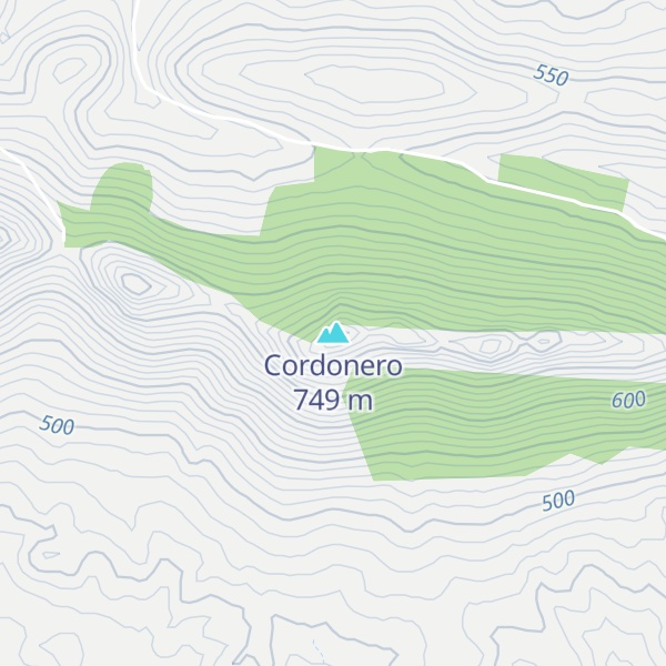 Map of Cordonero