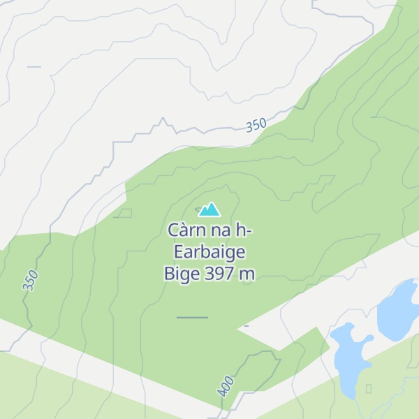 Map of Càrn na h-Earbaige Bige