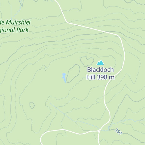 Map of Blaeloch Hill