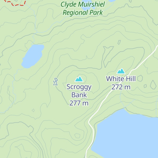 Map of Scroggy Bank