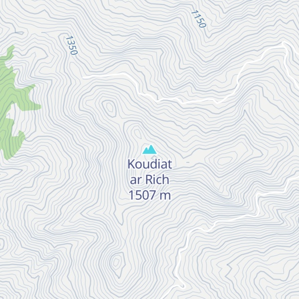Map of Koudiat ar Rich