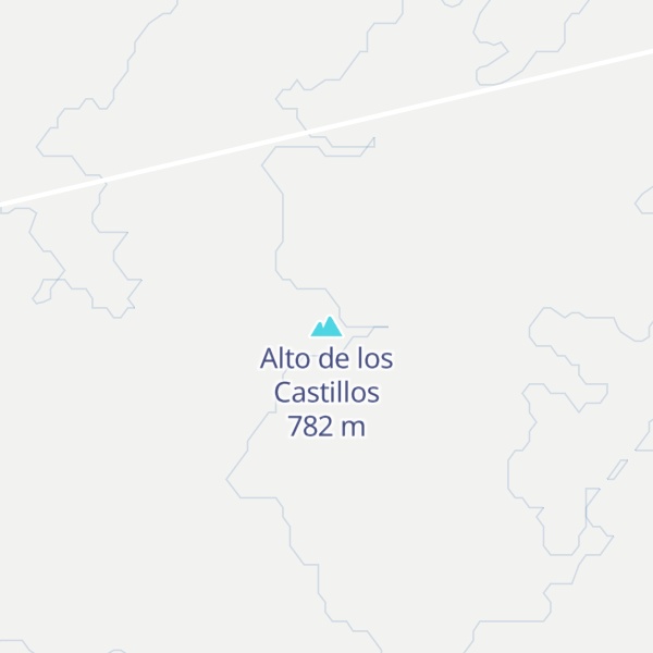 Map of Alto de los Castillos