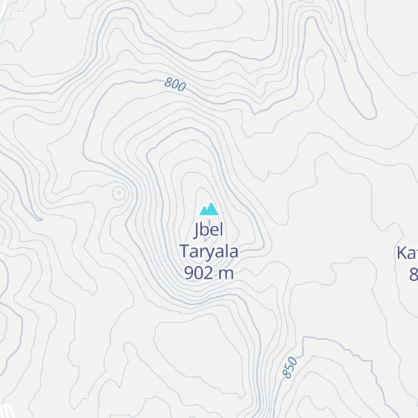 Map of Jbel Taryala