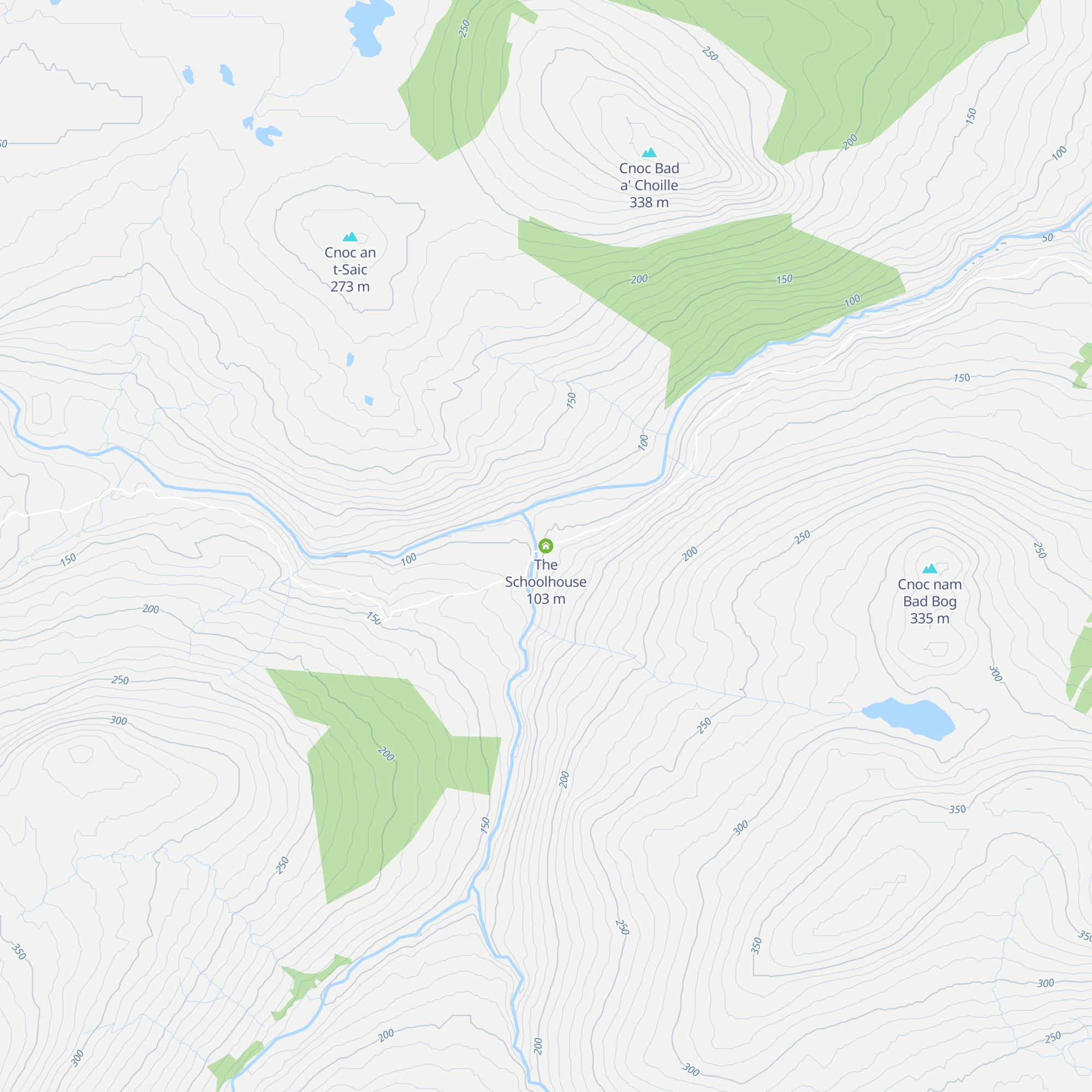 The Schoolhouse map