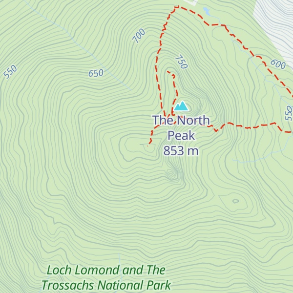 Map of Ben Arthur (The Cobbler)