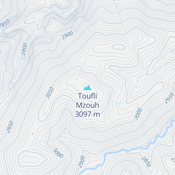 Map of Toufli Mzouh