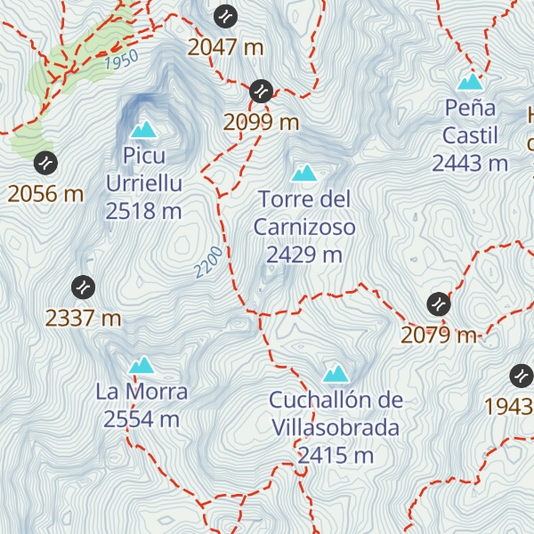 Map of Torre del Oso