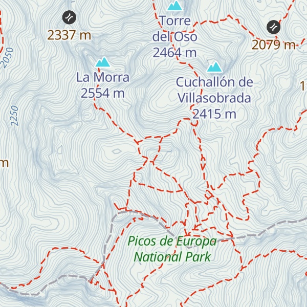 Map of Tiros de Santiago