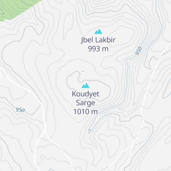 Map of Koudyet Sarge