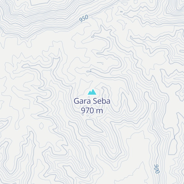 Map of Gara Seba